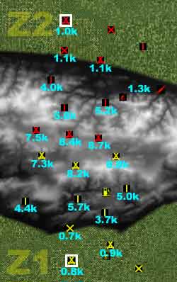 mountain elevations